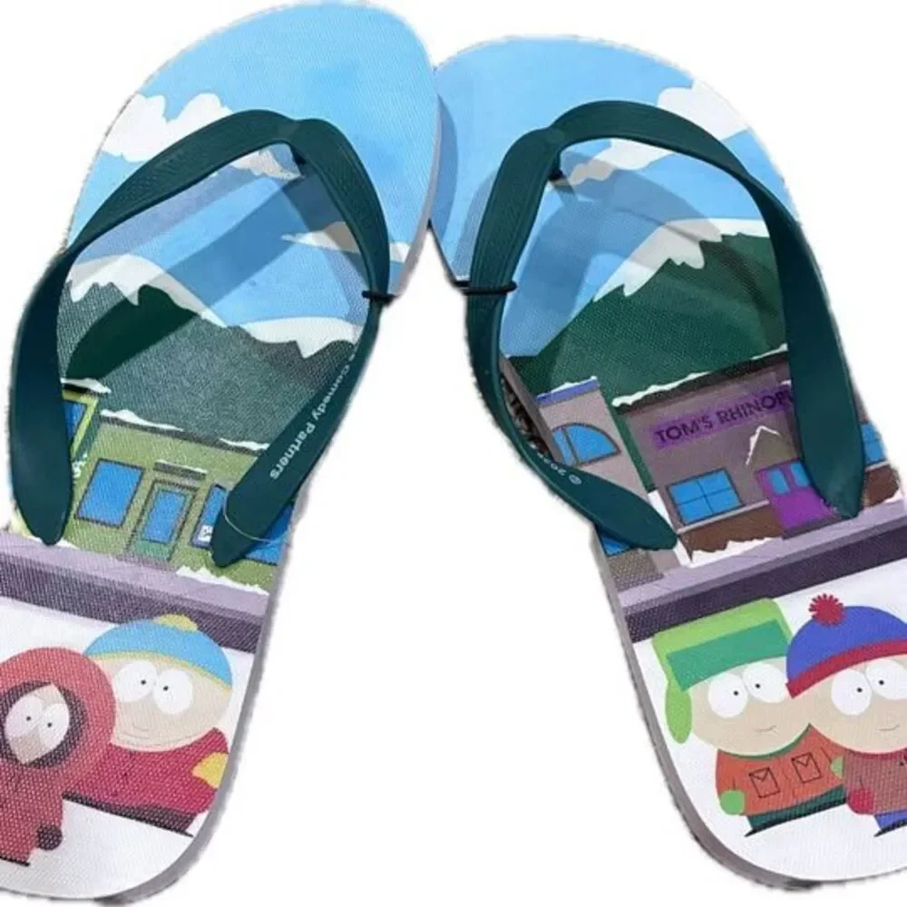 BIOWORLD Licensed South Park Mens Flip Flops - Size 12 - NWT